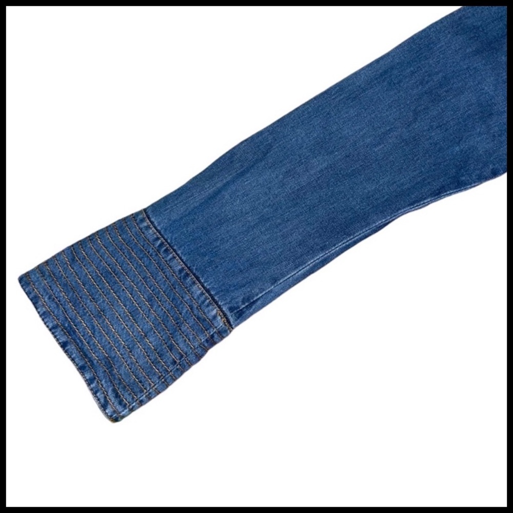Free People Dreaming of Denim Tunic. Size L. - Picture 8 of 8